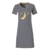 Chemise De Nuit Gris Banana -Velours Intime Boutique 11231 424 2 920
