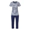 Pyjama Manche Courte Rayé Marguerite -Velours Intime Boutique 21231 402 2 529