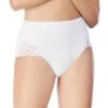 Culotte Haute Blanche Coton -Velours Intime Boutique 37101 0AVETCULOTTEHAUTE