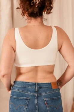 Brassière Coton Bio Lison -Velours Intime Boutique Brassiere coton bio ivoire coeur de lys 2