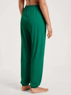 Calida Pyjama Chemise Coton Modal Thermorégulant Vert -Velours Intime Boutique Calida Favourites Fruits Pants mit Buendchen gruen 29822 678 1