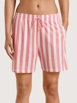 Calida Pyjama Short Rayé Rouge -Velours Intime Boutique Calida Favourites Fruits Shorts rosa 26591 136