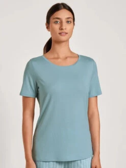 Calida Pyjama 7/8 Nature Dreams -Velours Intime Boutique Calida Favourites bleu