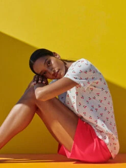 Calida Pyjama Short Coton Cerise FRUITY DREAMS