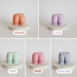 Bougies Fesse Pussy Cul Cul