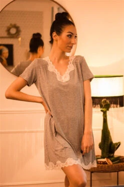 Chemise De Nuit Manche Courte Simply Perfect -Velours Intime Boutique MHG 1862 websize