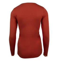 Tee-shirt Bien être Manches Longues Simply Perfect Ocre Rouge -Velours Intime Boutique Top manches longues simply perfect ocre rouge ANTIGEL ENA2006 3