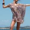Poncho De Plage La Muse Féline -Velours Intime Boutique antigel maillot de bain la muse feline poncho 3