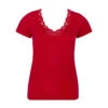 Tee-shirt Manche Courte Simply Perfect Rouge Capucine -Velours Intime Boutique antigel ena9106 simplyperfect teeshirtmanchescourtes rougecapucine 1