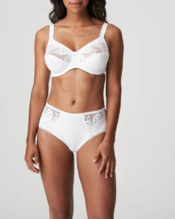 PRIMA DONNA Culotte Haute Orlando Blanc -Velours Intime Boutique culottehauteblancheorlandoPrimadona