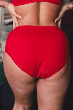 PRIMA DONNA Slip Taille Haute Deauville Scarlet -Velours Intime Boutique deauville rouge prima donna 17