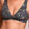 Soutien-Gorge Cache-Cœur Fleur De Lin Noir -Velours Intime Boutique fleur de lin cache coeur porter esquisse lingerie