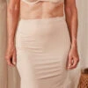 Jupon Long Uni Silk Caress -Velours Intime Boutique jupon long janira invisible chair