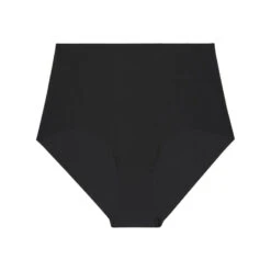 Slip Haut Noir Invisible Plume -Velours Intime Boutique lou plume culotte haute invisible noir 1