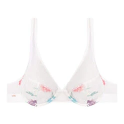 Soutien-gorge Emboitant Armature Ivoire Jardin D'hiver -Velours Intime Boutique lou soutien gorge blanc fleurie LL02341 jardin dhivers