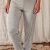 Pantalon SIMPLY PERFECT Gris -Velours Intime Boutique pantalon pyjama gris simply perfect antigel