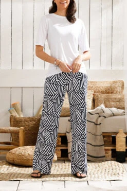 Pantalon Détente Fluide Fantaisie