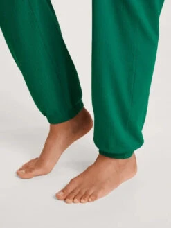 Calida Pyjama Chemise Coton Modal Thermorégulant Vert -Velours Intime Boutique pyjama coton modal Calida Favourites vert 14622 678464