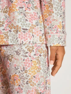 Calida Pyjama Chemisier Coton Fleurie -Velours Intime Boutique pyjama fleurie coton Night Lovers calida 3