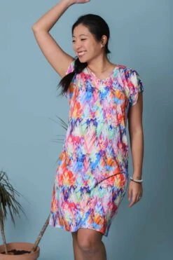 Robe De Plage Longue Arc En Ciel