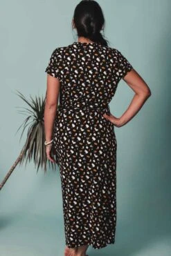 Robe De Plage Longue Concha -Velours Intime Boutique robelonguedetentenoirpastunette 1