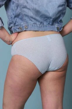 Culotte Haute Coton Fantaisie Bleu Ciel -Velours Intime Boutique sliphautcotonavet 3