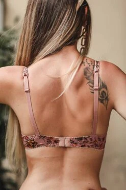 Soutien-gorge Triangle Sans Armatures Hippie Bohème -Velours Intime Boutique sotien gorge sans armature antigel hippie boheme 1