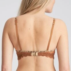 MARIE JO Soutien-gorge Emboitant Bustier Amalie Bronzo -Velours Intime Boutique soutien gorge amboitant marie jo lingerie underwired bra amalie 0102540 bronze 0 35425733