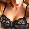 Soutien-gorge Armature Sublime En Dentelle Noir -Velours Intime Boutique soutien gorge armatures lise charmel sublime en dentelle noir