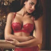 Soutien-gorge Corbeille Glamour Couture Glam Désir 1 Soutien-gorge Corbeille Glamour Couture Glam Désir -Velours Intime Boutique soutien gorge corbeille glam couture rouge lise charmel