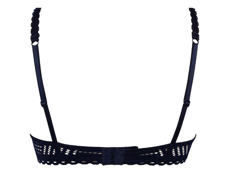 Soutien-gorge Emboitant Bien être Tressage Graphic Marine 4 Soutien-gorge Emboitant Bien être Tressage Graphic Marine – Image 2