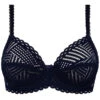 Soutien-gorge Emboitant Bien être Tressage Graphic Marine