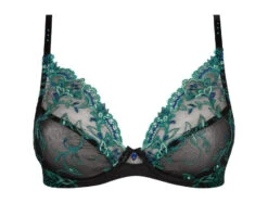 Soutien-gorge Triangle Glam Secrete Emeraude -Velours Intime Boutique soutien gorge glam triangle secret emmeraude lise charmel ACH7430B 10284