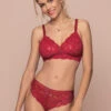 Soutien-gorge Sans Armature Bonnet Profond Stricto Sensuelle Rouge 1 Soutien-gorge Sans Armature Bonnet Profond Stricto Sensuelle Rouge -Velours Intime Boutique soutien gorge sans armature stricto sensuelle rouge antigel