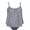 Sunflair Tankini Gris à Pois Blanc -Velours Intime Boutique tankinilargegrispoisblancsunflair