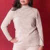 Tenue Détente Chaude Beige Pana -Velours Intime Boutique tenuedetentebeige janira 4