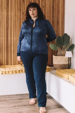 Tenue Détente Veste Zipe Bleu Marine