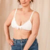 Soutien-gorge Bio Sans Armature "Camille" -Velours Intime Boutique wsoutien gorge blanc sans armature coton bio coeur de lys 3